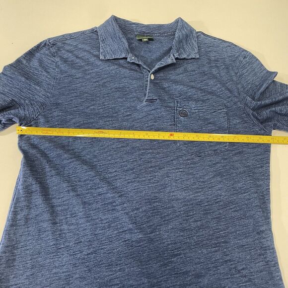 AG Adriano Goldschmied Green Label Premium Polo Shirt Blue Size S - Picture 6 of 8